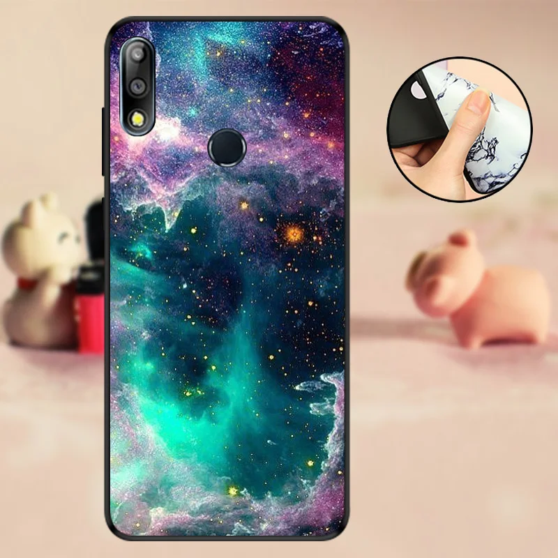 ASUS ZB633KL чехол для телефона ASUS ZenFone MAX PRO M2 ZB631KL чехол-накладка из мягкого силикона ASUS M2 ZB631KL чехол из ТПУ Черный Бампер ZB 633KL - Цвет: T01