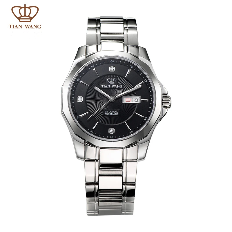 Ван тянь Мужчины metchanical смотреть полностью автоматический бесплатная доставка 24