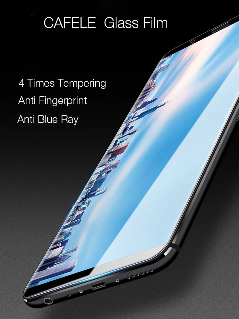 CAFELE закаленное стекло для Xiaomi mi 8 6 mi x 2 2s A1 A2 5X 6X защита экрана 2.5D HD чистая Защитная стеклянная пленка