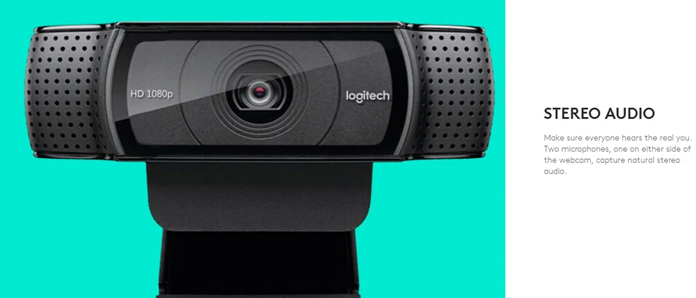 Веб-камера logitech HD Pro C920e, широкоформатный видеозвонок и запись, камера 1080 p, веб-камера для настольного компьютера или ноутбука, обновленная версия C920