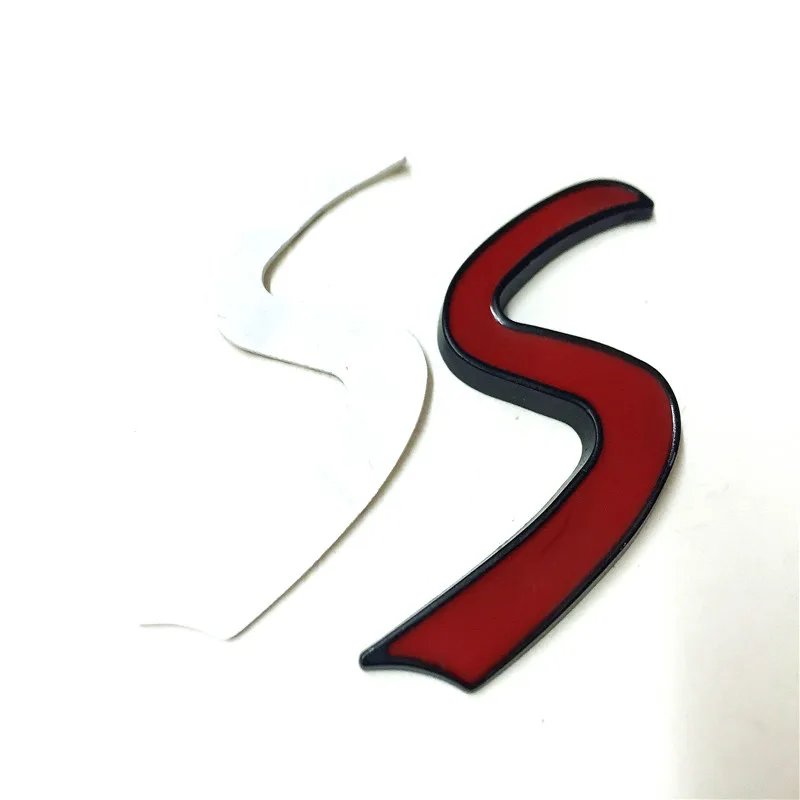 Автомобильная наклейка авто металлическая 3D Мини S Капот Передняя решетка гриль