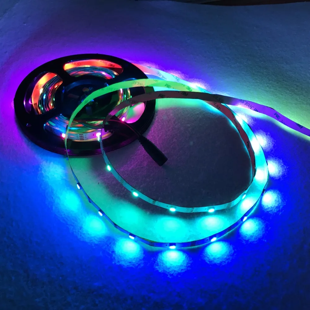 Модифицируемая полноцветная светодиодная лента RGB 5050 5 м/катушка IP33 30