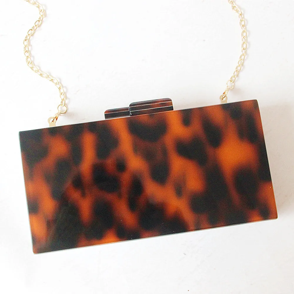 Чехол для макияжа Леопардовый цвет акриловый чехол макияжа|Косметички| |