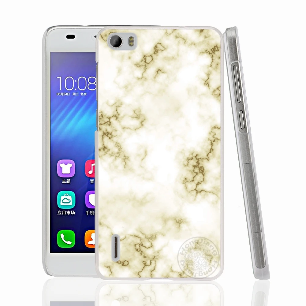 HAMEINUO новейший модный мраморный чехол для телефона huawei honor 3C 4A 4X 4C 5X 6 7 8 Y3 Y5 Y6 2 II Y560 Y7
