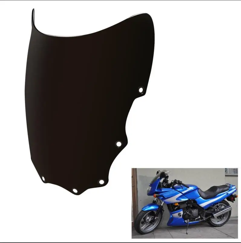 Мотоцикл Передний двойной пузырь лобовое стекло для Triumph Daytona 675R 675 R 2013