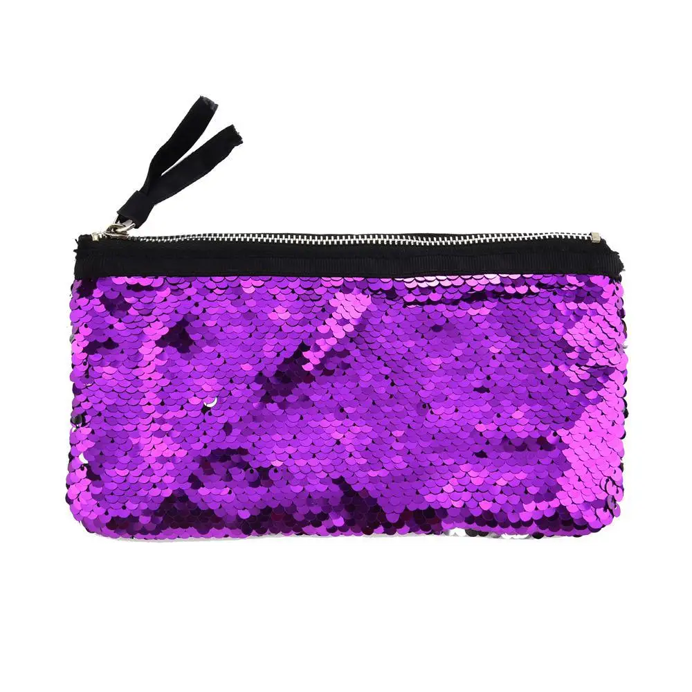 Школьный пенал для мальчиков и девочек Kawaii милые Русалка уголовного Pencilcase блесток нескольких макияж мешок ручки канцелярские сумка штрафы