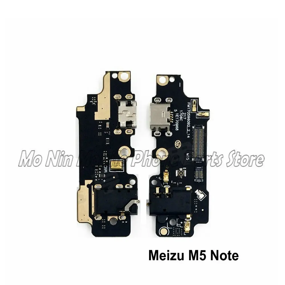 

New Microphone Module+USB Charging Port Board Flex Cable Connector Parts For Meizu M5 Note M5Note Replacement