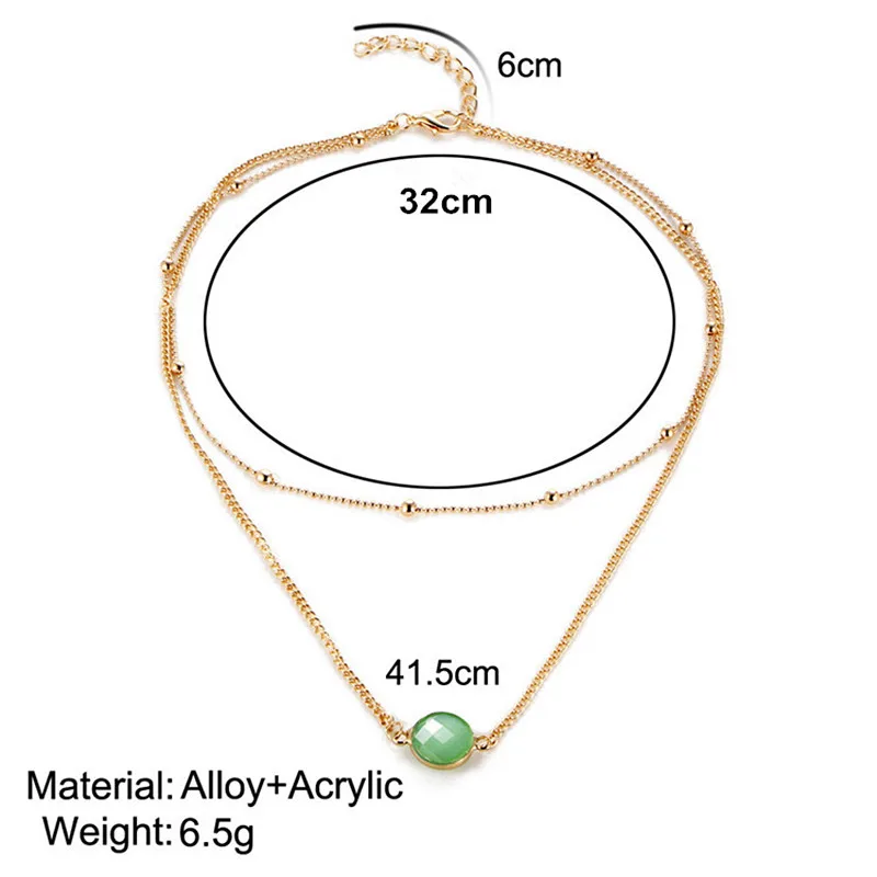 Пикантные минималистское ожерелье и колье для женщин ювелирные изделия