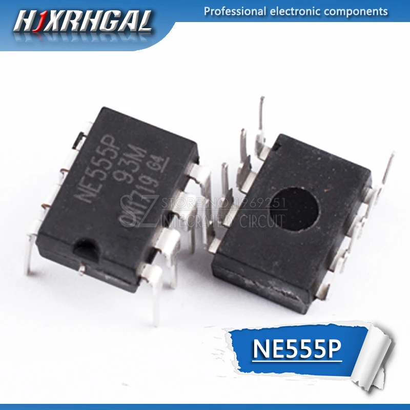 10 шт. NE555P NE555 DIP8 DIP NE555N|Интегральные схемы| |