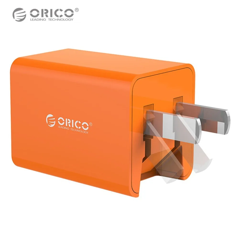ORICO WHA 2U USB зарядное устройство портативное для путешествий 2 порта Смарт с
