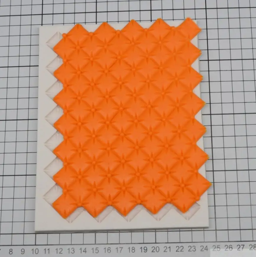 Формочка для непрерывной стеганой ткани большая силиконовая форма украшения