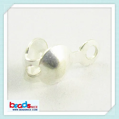 Beadsnice 925 пробы серебряные ювелирные изделия застежка корпус Обжимные бусины