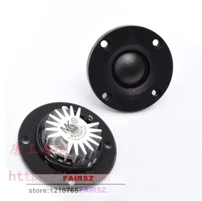 US 1 inch tweeter speaker soft ball silk cloth 6 ohm 30W NdFeB super magnetic material 4pcs/lot | Электроника