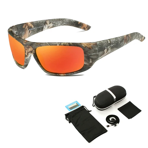 Camo frame case PC Frame HD поляризованные очки для мужчин и женщин Fly солнцезащитные очки для рыбалки для пеших прогулок вождения очки для бега Гольф уличные спортивные очки - Цвет: Camo frame case