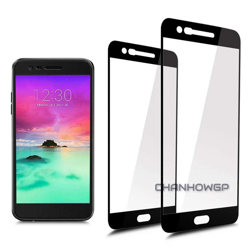 Полностью закаленное стекло для LG K10 2017 X400 M250N LTE K420N K430DS защита экрана на K20 Plus TP260 V
