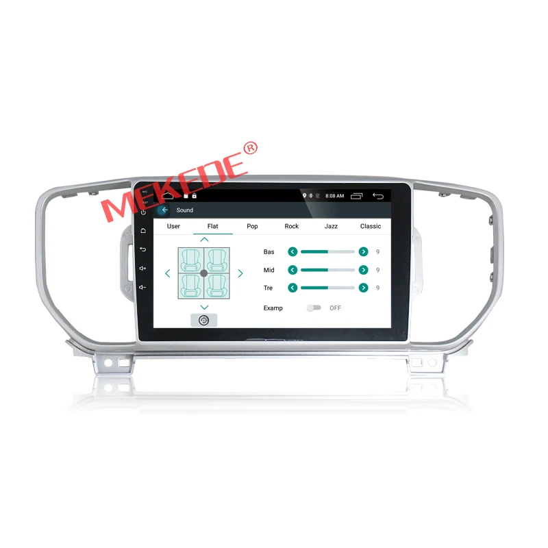 4G LTE Android7.1 1din четырехъядерный автомобильный DVD кассетный плеер для kia sportage 2016 2017 с