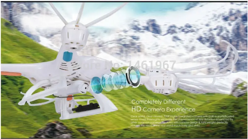 Новейшее обновление C4010 FPV WI-FI 720 P HD Камера для MJX X400-V2 X500 X600 X800 X101 зарядное