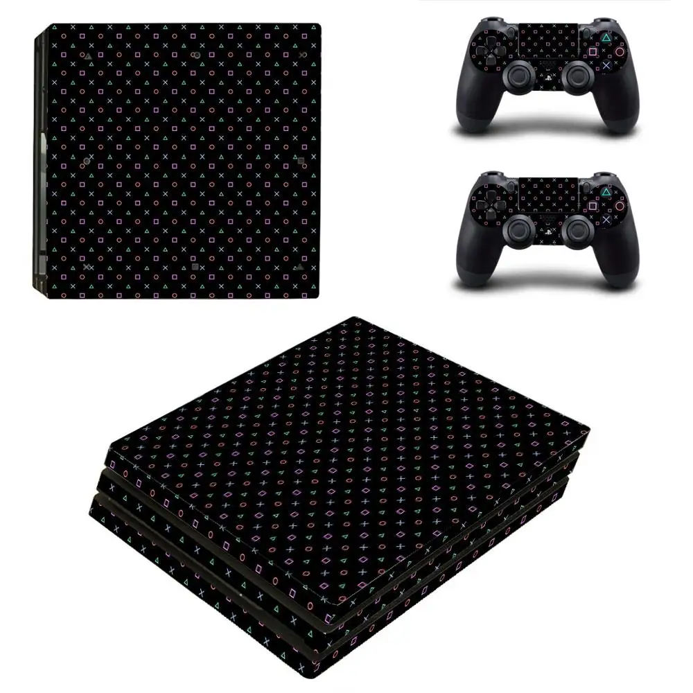 PS4 Pro стикер s Vinilo Play станция 4 PS 4 Pro наклейка для кожи чехол для sony Playstation 4 Pro консоль и контроллер аксессуары