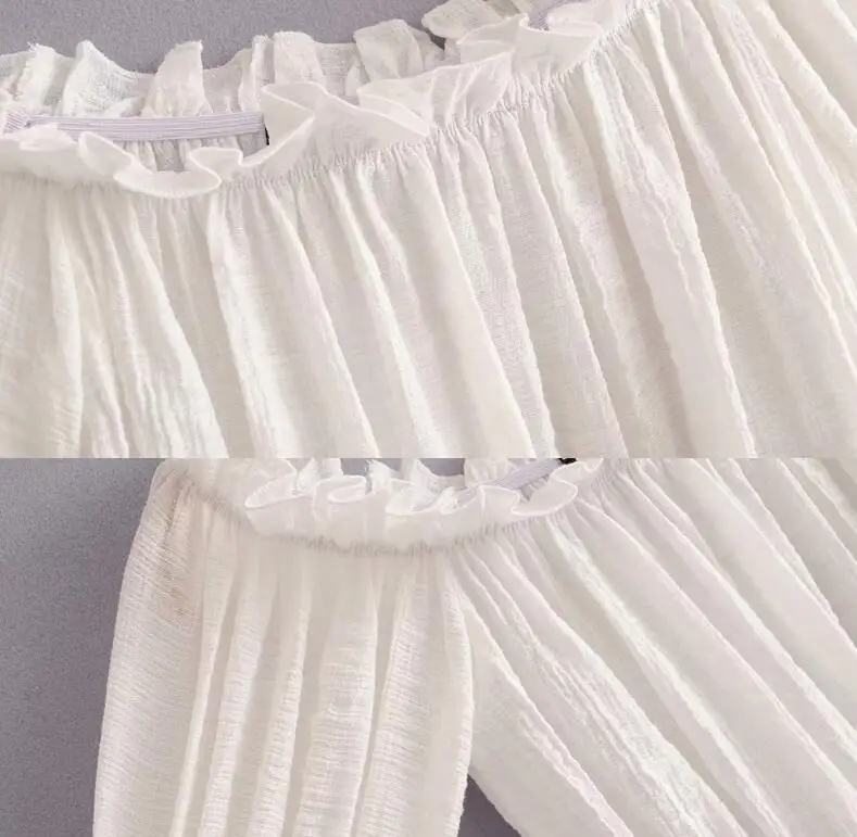 Женская укороченная блузка с открытыми плечами укороченный топ длинными