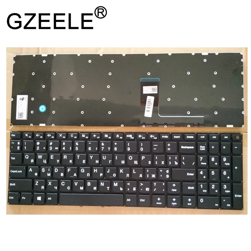 GZEELE новый для Lenovo ideapad 110-15 110-15ACL 110-15AST 110-15IBR русская RU черная клавиатура ноутбука |
