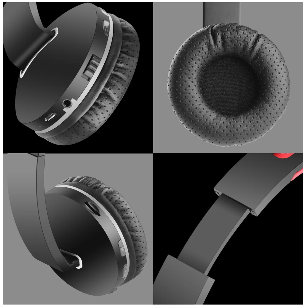 Беспроводные Bluetooth наушники с HD микрофоном стерео HiFi бас легкая складная