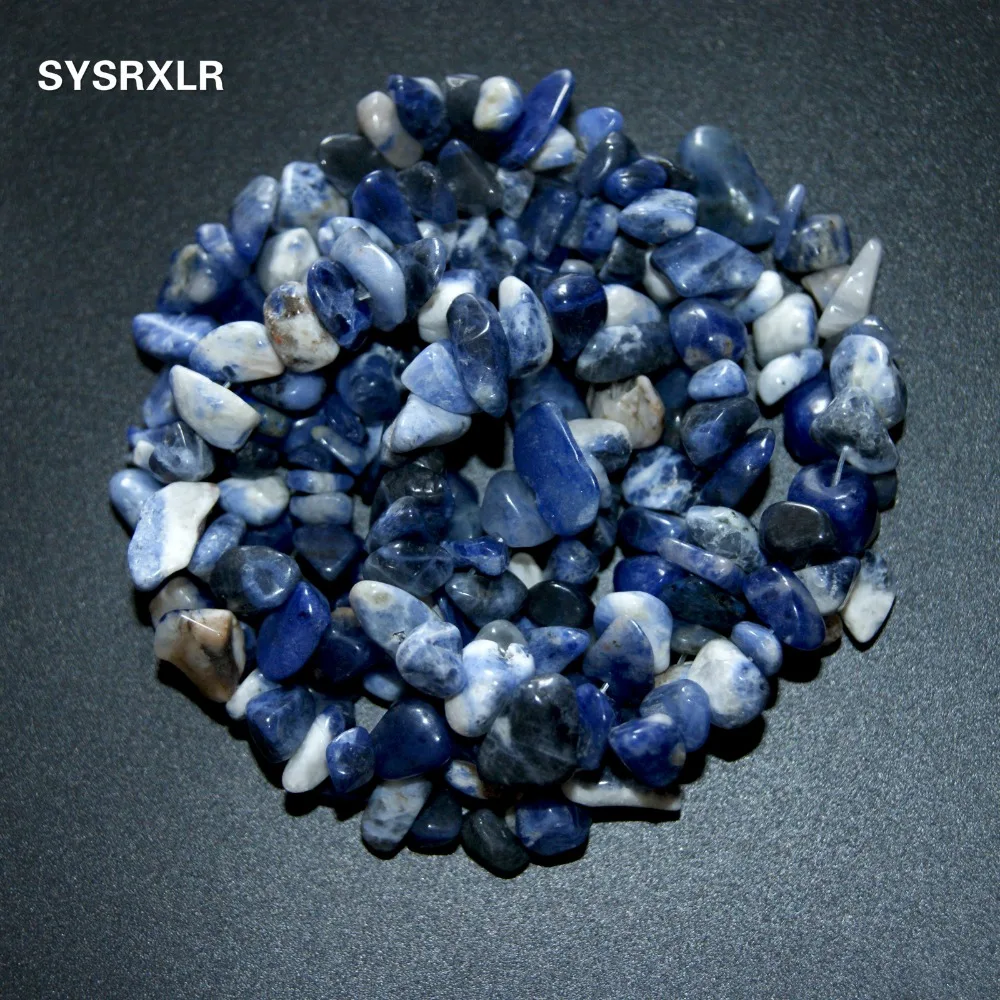 Оптовая продажа очаровательные высококачественные синие камни в форме вены