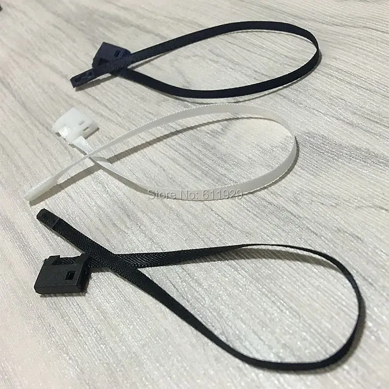 Free shipping top-grade silk sling/clothing tag string/hang thread/tag line/satin ribbon/silk cord 500 pcs a lot | Дом и сад