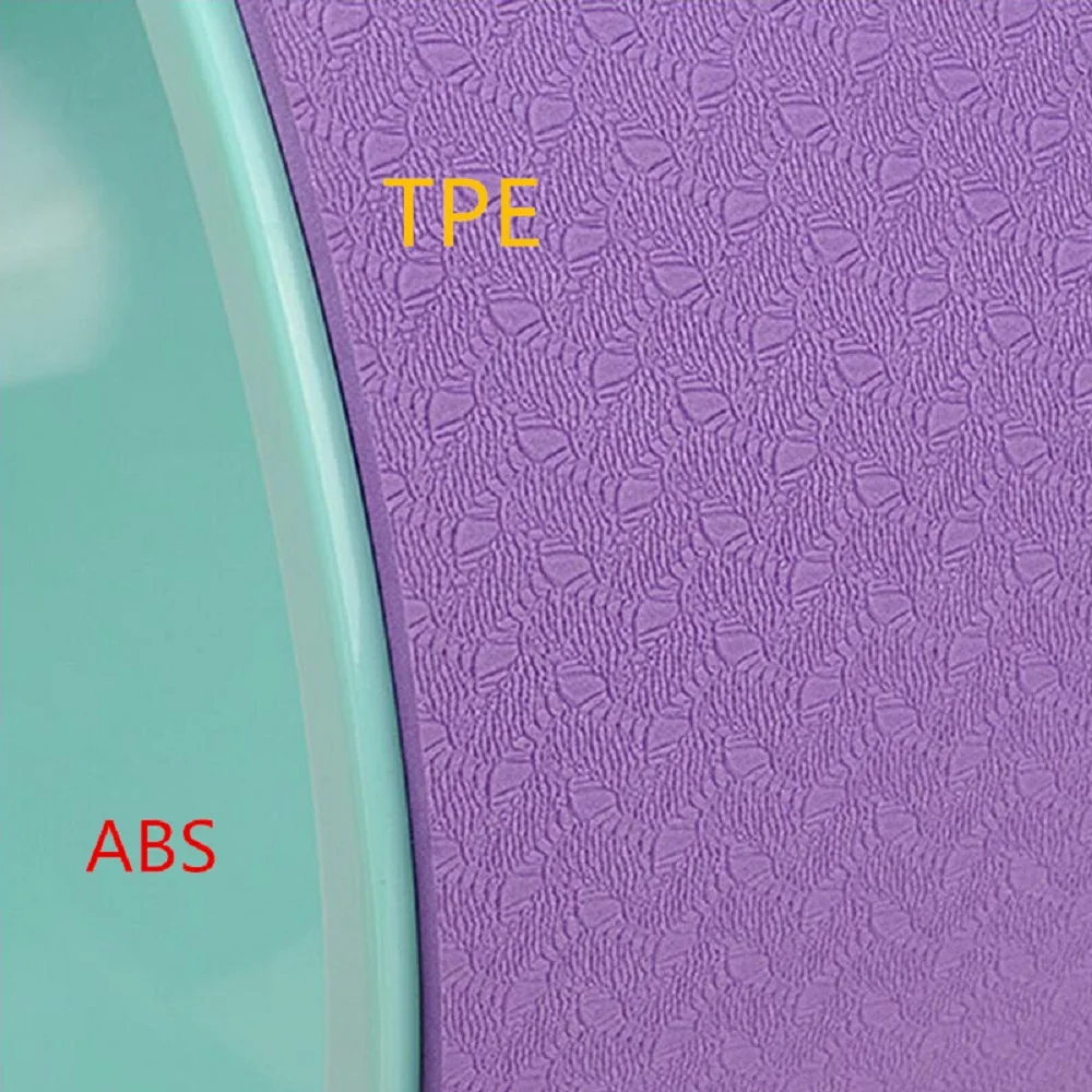 TPE + ABS колесо Йога/кольцо чудо йога круг Пилатес кольца домашний спортзал Фитнес