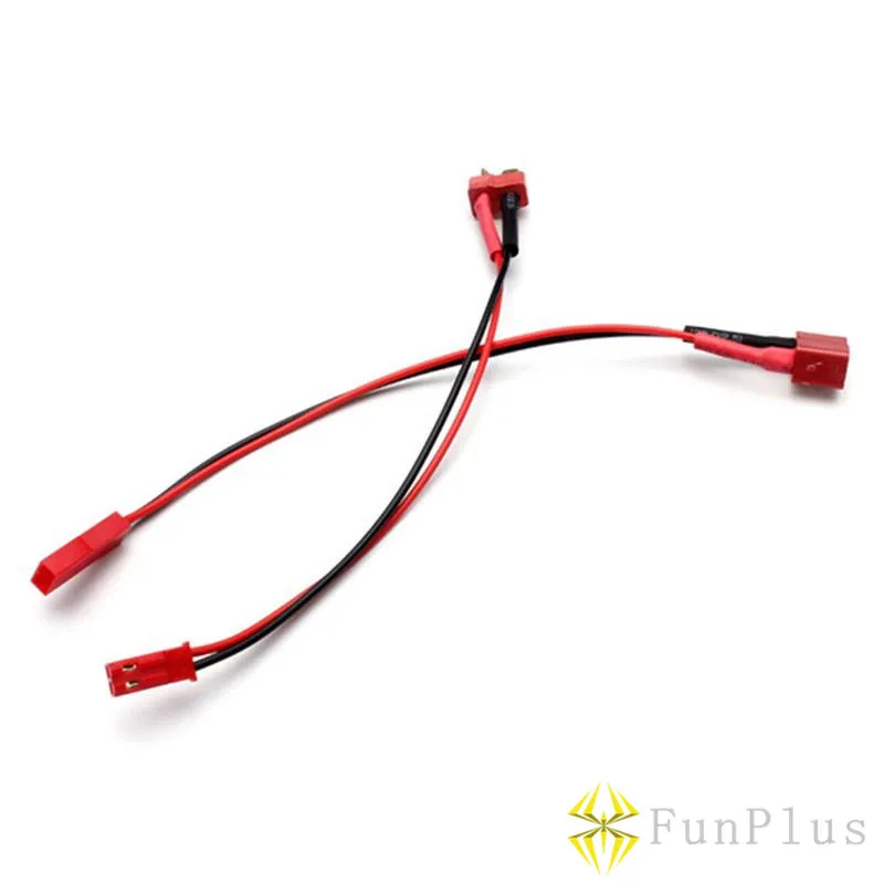 T образный штекер для JST мягкий силиконовый провод соединительный кабель