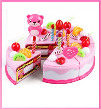 38PCS Обучающие просветление игрушки DIY у каждой семье игрушки притворяясь кухня игрушки - Цвет: 38PCS