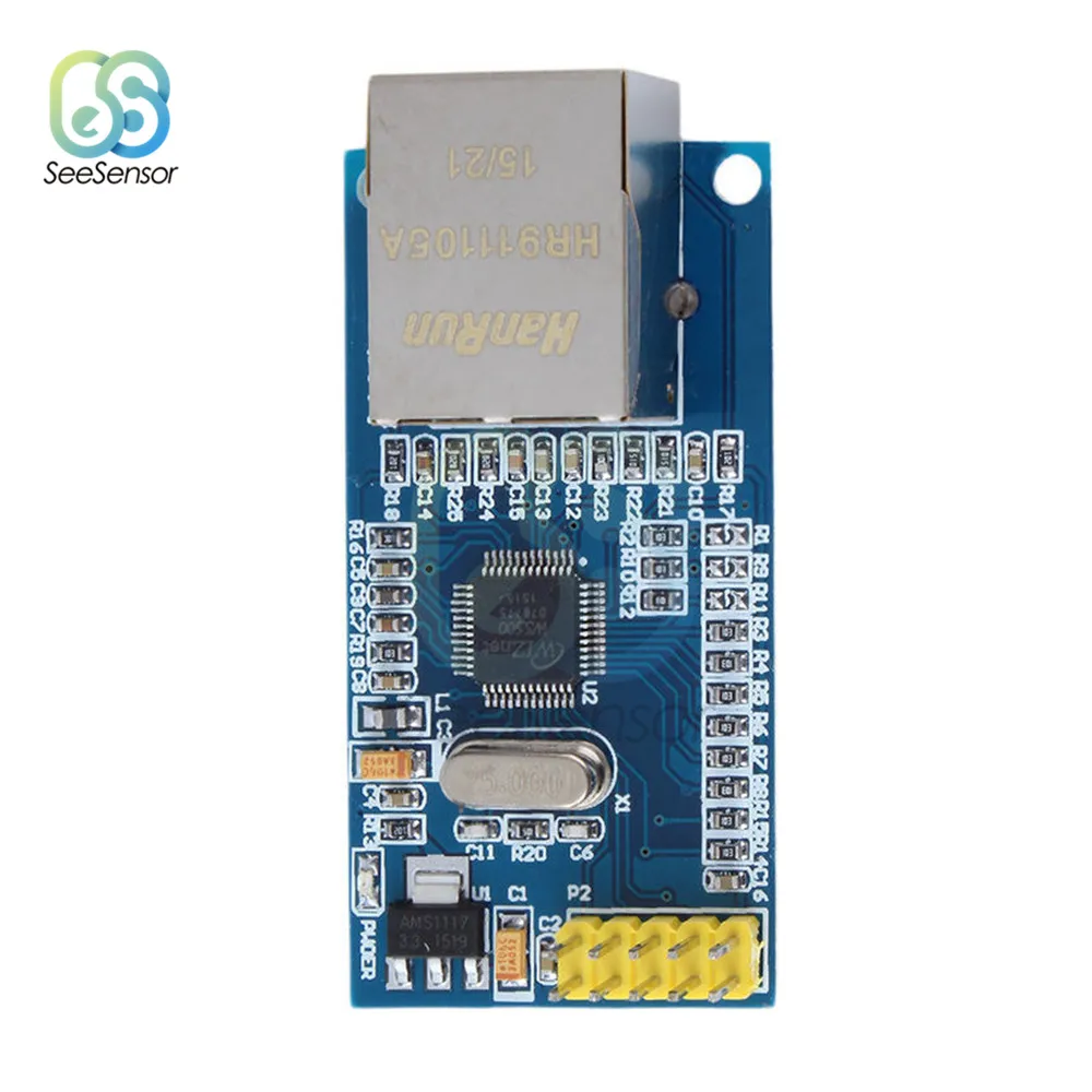 Сетевой модуль Ethernet W5500 аппаратное обеспечение TCP / IP 51/STM32 программа