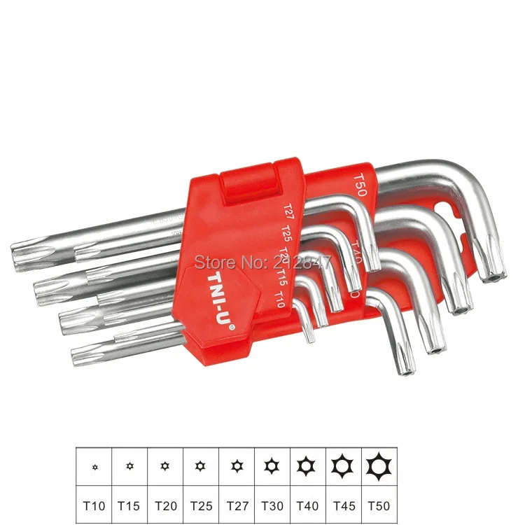 

9 шт., отвертка T30 T40 T45 T50