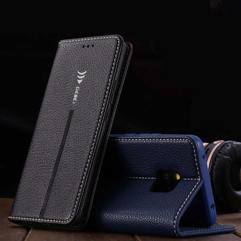 Роскошный брендовый GEBEI кожаный чехол с откидной крышкой для huawei mate 20 10 Pro P30 P20 с функцией подставки