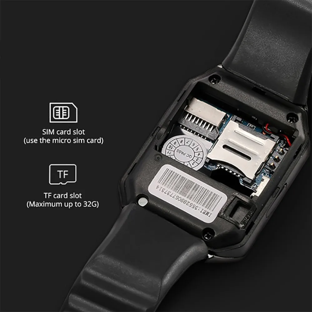 Умные Bluetooth часы DZ09 носимые Устройства Мобильный вызов SIM TF карта цифровые часы умные часы для IOS Android камера