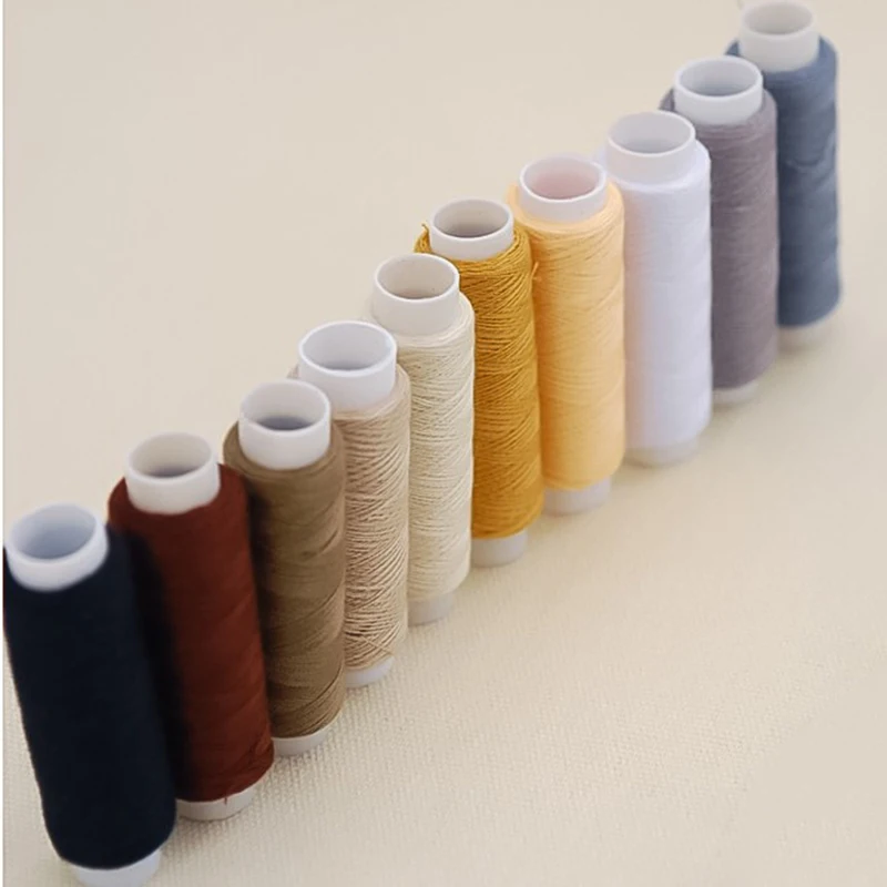 New Mixed Color Sewing Thread 30pcs/Lot 120 yard/Roll Quality Handmade Machine Stitch Suture Line Boxed Small Axis | Дом и сад