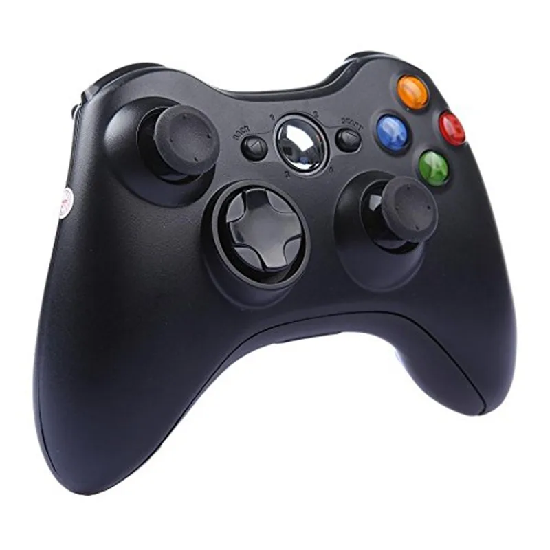 Black Геймпад для xbox 360 Беспроводной контроллер для xbox 360 пульта Беспроводной джойстик для xbox 360 игровой контроллер геймпад джойпад - Цвет: Black