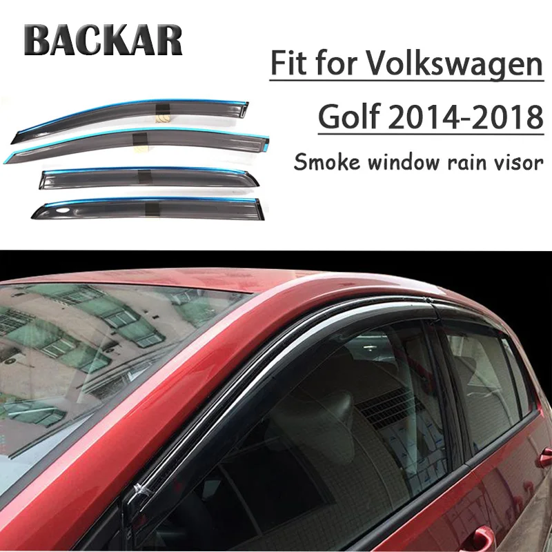 Backar автомобильные окна дождевик ветер для Volkswagen VW Golf 7 2014 2015 2016 2017 2018