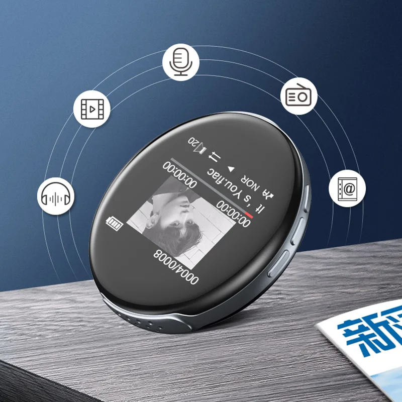 Новый оригинальный MP3 плеер RUIZU M1 Bluetooth 8G портативный аудио со встроенным