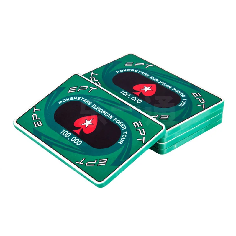 НАЛИЧИЕ НА СКЛАДЕ 5 ШТ./ЛОТ Производители Фишки Для Покера 40 г Керамическая EPT