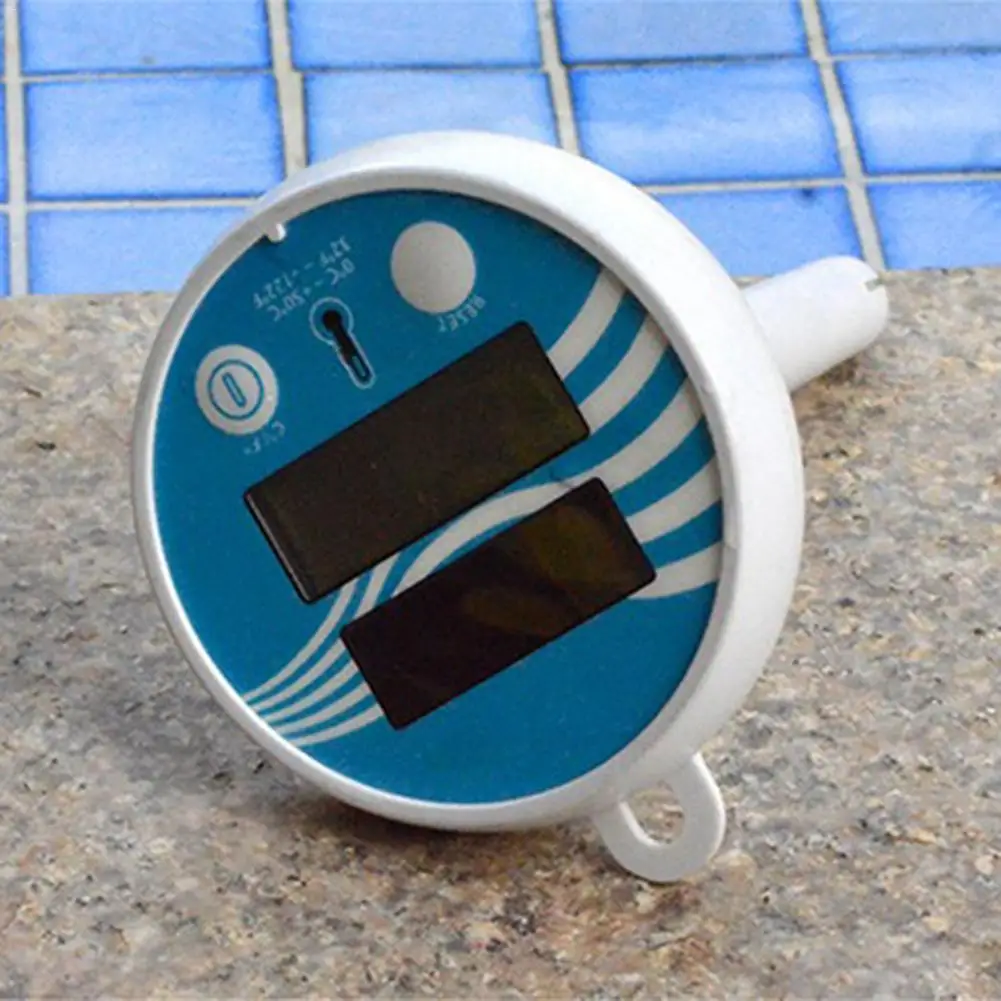 Новый термометр для бассейна на солнечной батарее цифровой плавающий датчик