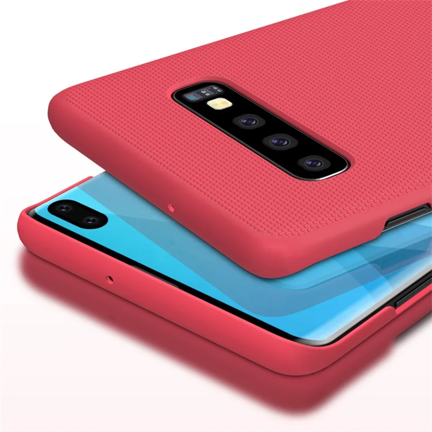 Чехол Nillkin для samsung Galaxy S10 S10e S10 Plus, суперматовый защитный жесткий чехол из поликарбоната для samsung S10 Plus, Подарочный держатель для телефона