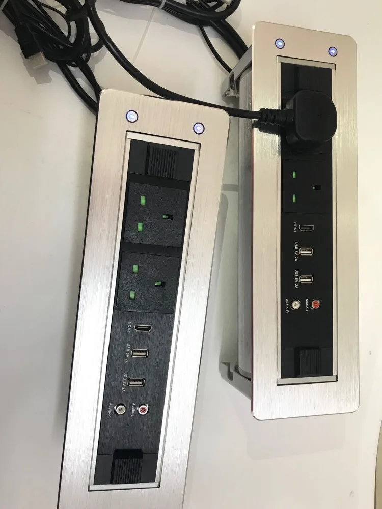 

5 шт./комплект, настольные розетки с USB-разъемом, 5 В, 2 А