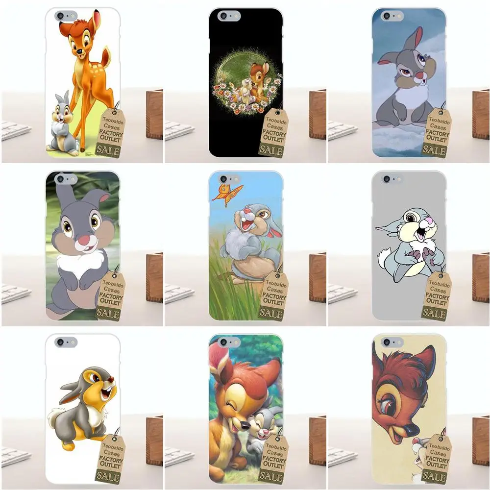 Мягкий термополиуретановый чехол Tpwxnx Bambi Thumper для Galaxy Alpha Core Prime Note 2 3 4 5 S3 S4 S5 S6 S7 S8