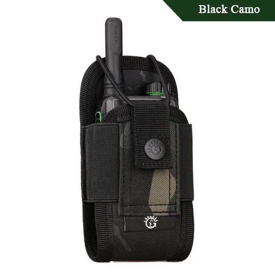 Black Camo TACVASEN, Мужская поясная сумка, нейлоновая, прочная, поясная сумка, ремень, многофункциональная, военная, для домофона, для телефона, сумка, Molle, система, оснастка, для мужчин, для страйкбола - Цвет: Black Camo