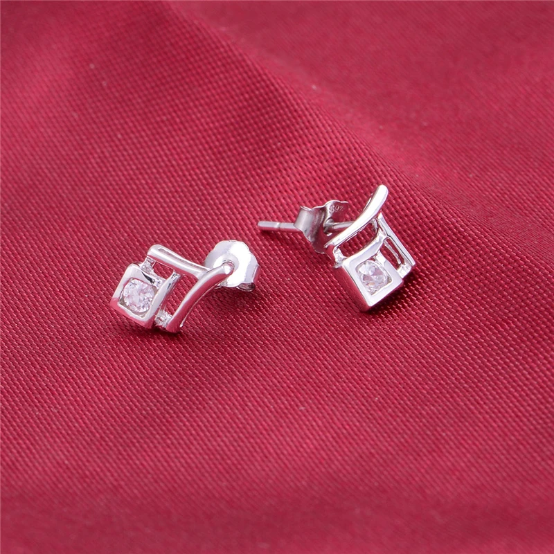 GW модные ювелирные изделия серьги из стерлингового серебра 925 пробы цветочный