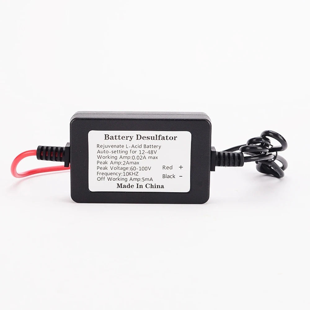 Auto Pulse Desulfator for 2A Lead Acid Batteries 12/24/36/48V Battery Regenerator with Circular Ring Orange | Электроника