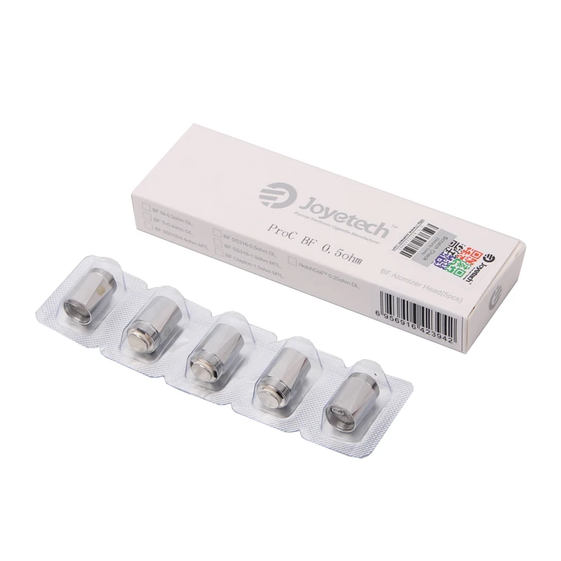 Оригинальные головки серии Joyetech ProC BF 5 шт./УП. катушка Pro для Cubis 2 атомайзер CUBIS eGo AIO