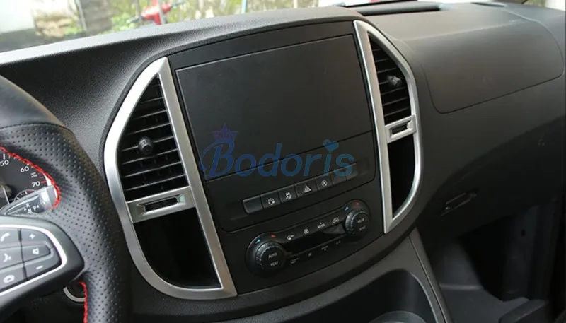 Для Mercedes Benz Vito W447 2014 2017 Средний контрольный Кондиционер AC Outlet Vent Cover Trim