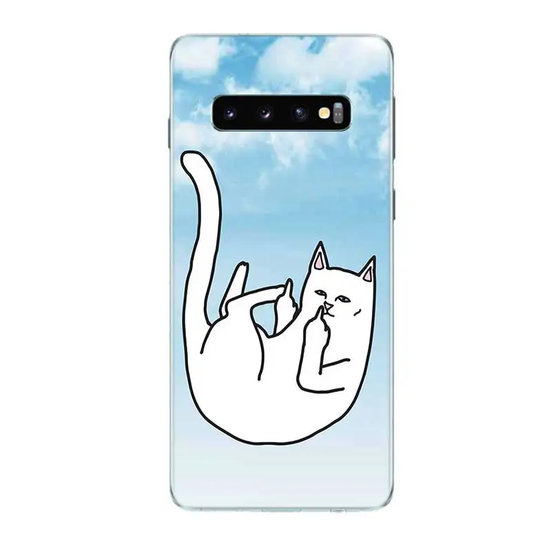Чехол Ripndip из мягкой резины для Samsung Galaxy S9 S8 A6 A8 J4 J6 Plus + J8 A7 A9 2018 S7 S6 Edge Note 9 8 |