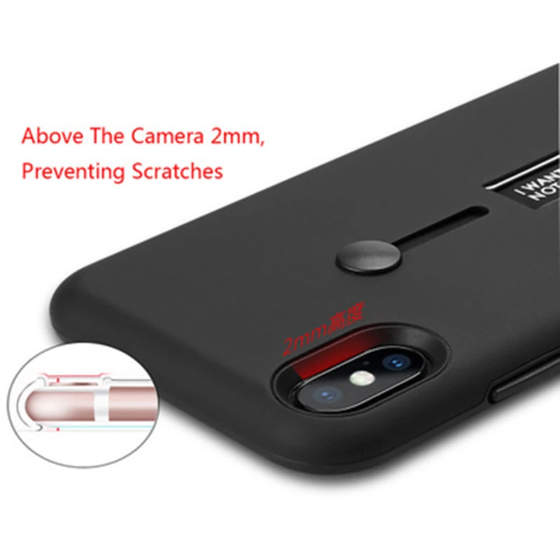 Держатель Стенд Гибридный Броня прочная задняя крышка для iphone11 Pro Max XS XR 7 8 plus